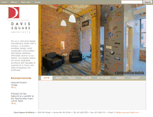 Tablet Screenshot of davissquarearchitects.com